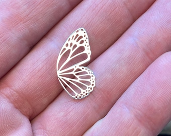 1pc sterling silver Butterfly/Fairy wing, all matching reversible identical sided
