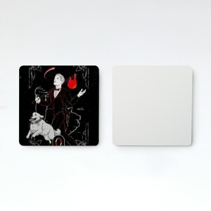 zai test Square Cards (2.75" x 2.75")