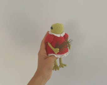 Amigurumi Dress for Frog Crochet Pattern: Detailed PDF Instructions (Digital Download)