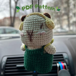 Crochet Capybara PDF Pattern, Crochet Capybara Amigurumi PDF Pattern, Crochet Cute Animal, Capybara Crochet Pattern,Crochet Animal Gift