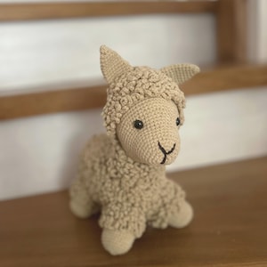 Llama Crochet Pattern, Amigurumi Crochet Llama Pattern, Cute Crochet Plush, Crochet Pattern, Digital PDF Files