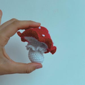 Crochet Mushroom Pattern: Fall Amigurumi DIY Tutorial (PDF Digital Download)