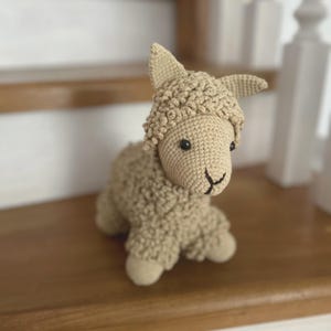 Llama Crochet Pattern: Amigurumi Plush Toy (PDF Pattern)