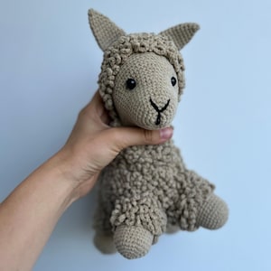Llama Crochet Pattern, Llama Amigurumi Crochet Pattern, Cute Crochet Plush, Crochet Pattern, Digital PDF Files