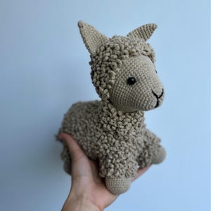 Llama Crochet Pattern, Llama Amigurumi Crochet Pattern, Cute Crochet Plush, Crochet Pattern, Digital PDF Files