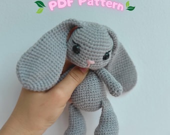 Bunny Crochet Pattern: PDF Download