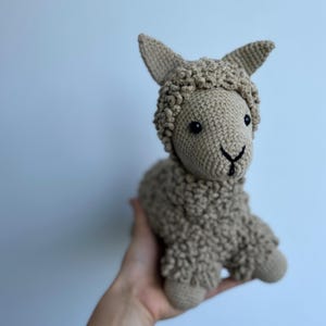 Llama Crochet Pattern, Llama Amigurumi Crochet Pattern, Cute Crochet Plush, Crochet Pattern, Digital PDF Files