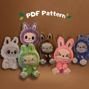 Crochet Plushies Pattern, Amigurumi Pattern, Crochet Toy, PDF Crochet Pattern