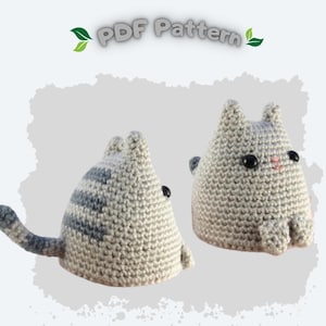 Cat Crochet Patterns, Crochet Pattern, Cat Plushies Pattern, Crochet Plushies Pattern, Cat Amigurumi, Crochet Kitten, English PDF pattern