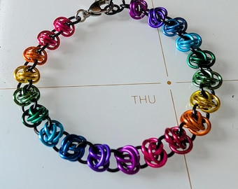 Custom: Bracelet - Rainbow Basket Bracelet
