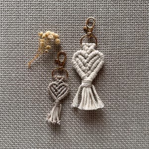 macrame keychain