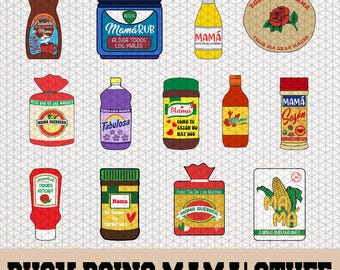Retro Mama Topper SVG Bundle: Latina Mom Gift (Digital Download)
