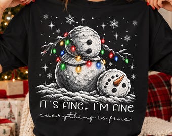 Retro Christmas PNG, Meltdown Snowman, Funny Christmas Sublimation, Trendy Design Sublimation, Winter PNG, Holiday Digital Download PNG