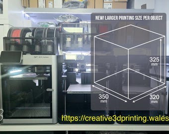 3D Printing Service – Large Format, Fast, Affordable, High Quality, UK-Based | Cardiff, Wales