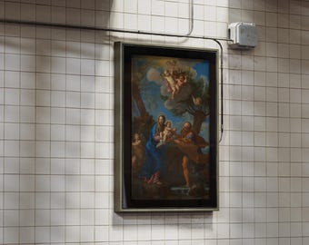 300 DPI Digitaler Download | Exklusiver hochauflösender Kunstdruck – Die Flucht nach Ägypten