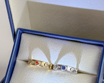 Howl Sophie Couple Rings, Howl Box with Light