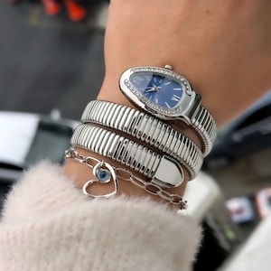 Snake Model Watch, women watch model, luxury