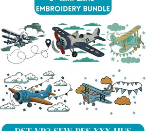 Lot De 9 Épingles à Revers Style Aviateur – Motifs Avion, Hélice & Vintage En Alliage | Accessoire Déco Pour Vêtements & Sacs