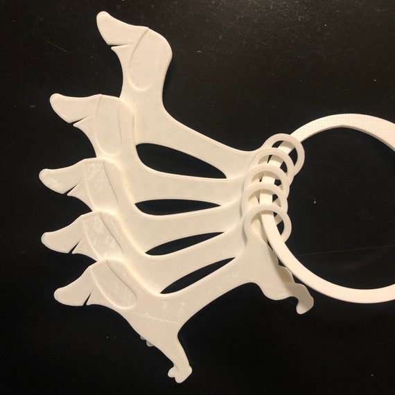 Yarn Bobbin Dog Bones Set of 5 Choose Your Own Colors 3D Printed 