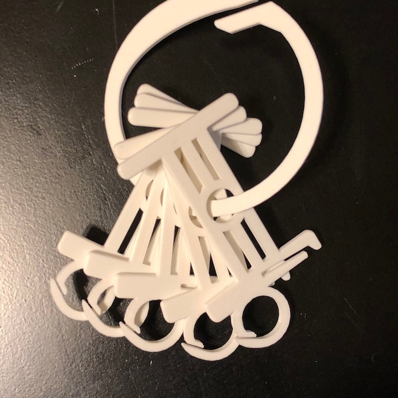 Knitting Crochet Yarn Bobbins with Stitch Marker 5 + Yarn Winder image 2