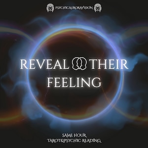 Reveal Their Feelings: SAME HOUR Psychic Love Reading & Telepathy Insights - Discover Exact Thoughts, Tarot Reading