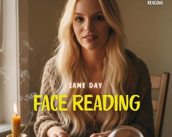 Intuitive Face Reading Psychic Insight, Facial Analysis Future Guidance, Personality Reading Photo Analysis, PDF Report, 24 Hour Delivery