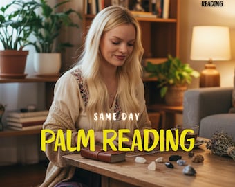 Intuitive Palm Reading, Palmistry Psychic Insights, Hand Analysis Love Career Life Guidance, Spiritual, PDF Report, 24 Hour Delivery