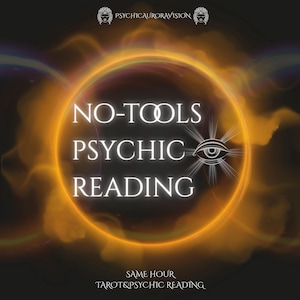 Lesen ohne Werkzeuge: SAME STUNDE - Psychisch Intuitives Hellsichtiges Lesen - Keine Tarotkarten