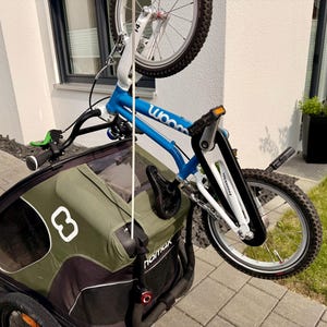 Hamax Outback Halterung für Kinderfahrräder, Laufräder und Roller