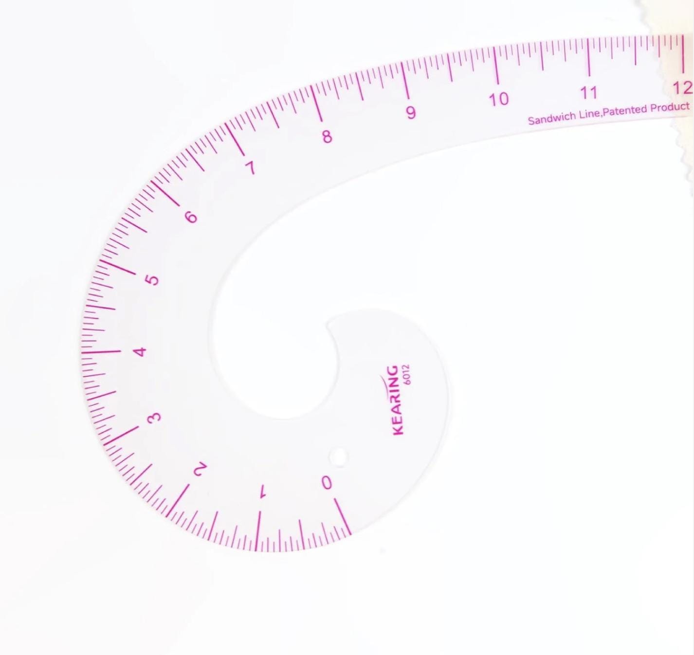 Comma Shaped Ruler Kearing Comma Shaped French Curve Ruler for Pattern Making, Sewing ...