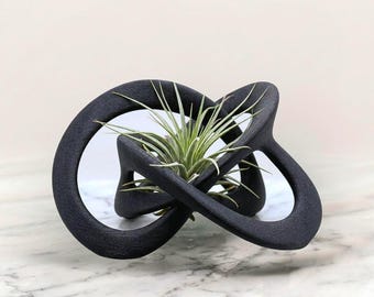 Minimalistischer Tillandsienhalter (STL-Datei) | 3D-Druck | Moderner Schreibtisch-Pflanztopf | Pflanzgefäß ohne Erde (STL-Datei)
