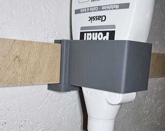 French cleat holder for glue tubes | 3D printed | Fits 21 mm cleat systems | Workshop organization & accessories | Sustainable PLA