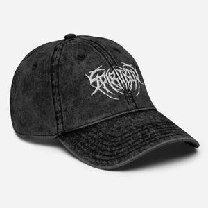 Vintage Spiritbox Embroidered Hat - Metal Music - Eternal Blue Album - Jaded - Spiritbox Merch - Unisex Embroidered Vintage Cotton Twill Cap