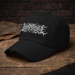 Lorna Shore bestickte Dad Hat - Deathcore Metal Musik Merch