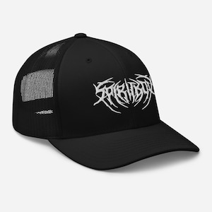 Spiritbox Embroidered Hat - Metal Music - Circle With Me - Eternal Blue Album - Jaded - Spiritbox Merch - Unisex Embroidered Trucker Cap