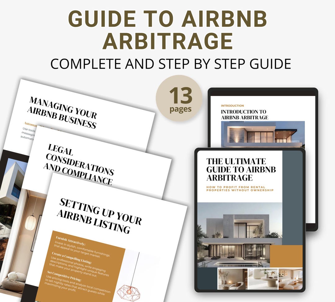 Airbnb Hosting Guide Ebook: Rental Arbitrage & Listing Tips (instant  Download) - Etsy