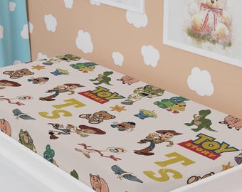 Toy Story Changing Pad Cover: Soft Jersey Knit, Nursery Decor