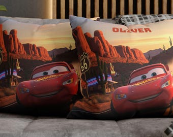 Lightning McQueen Pillowcase: Cars-Themed Kids Room Decor
