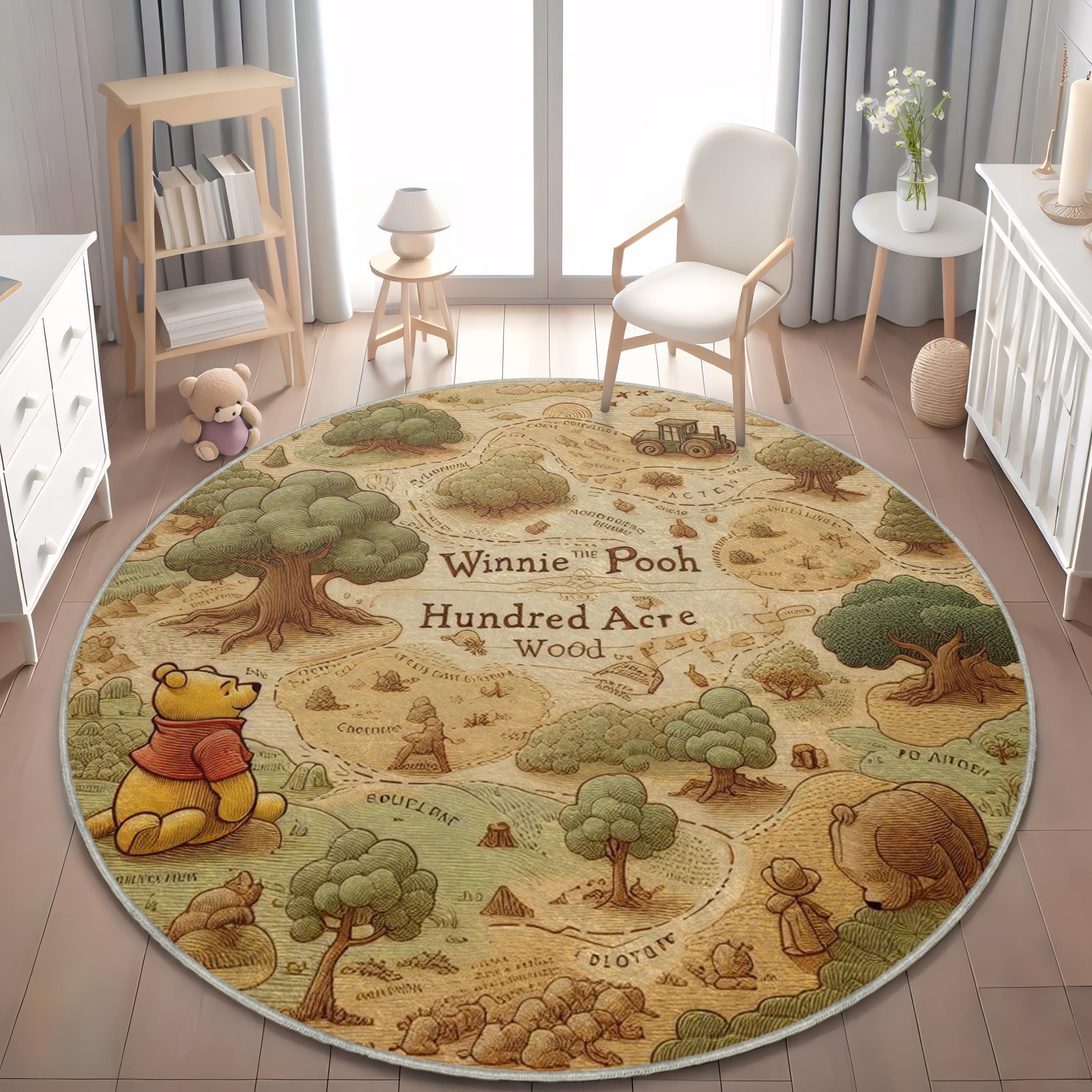 Whinnie the Pooh Rug - Etsy