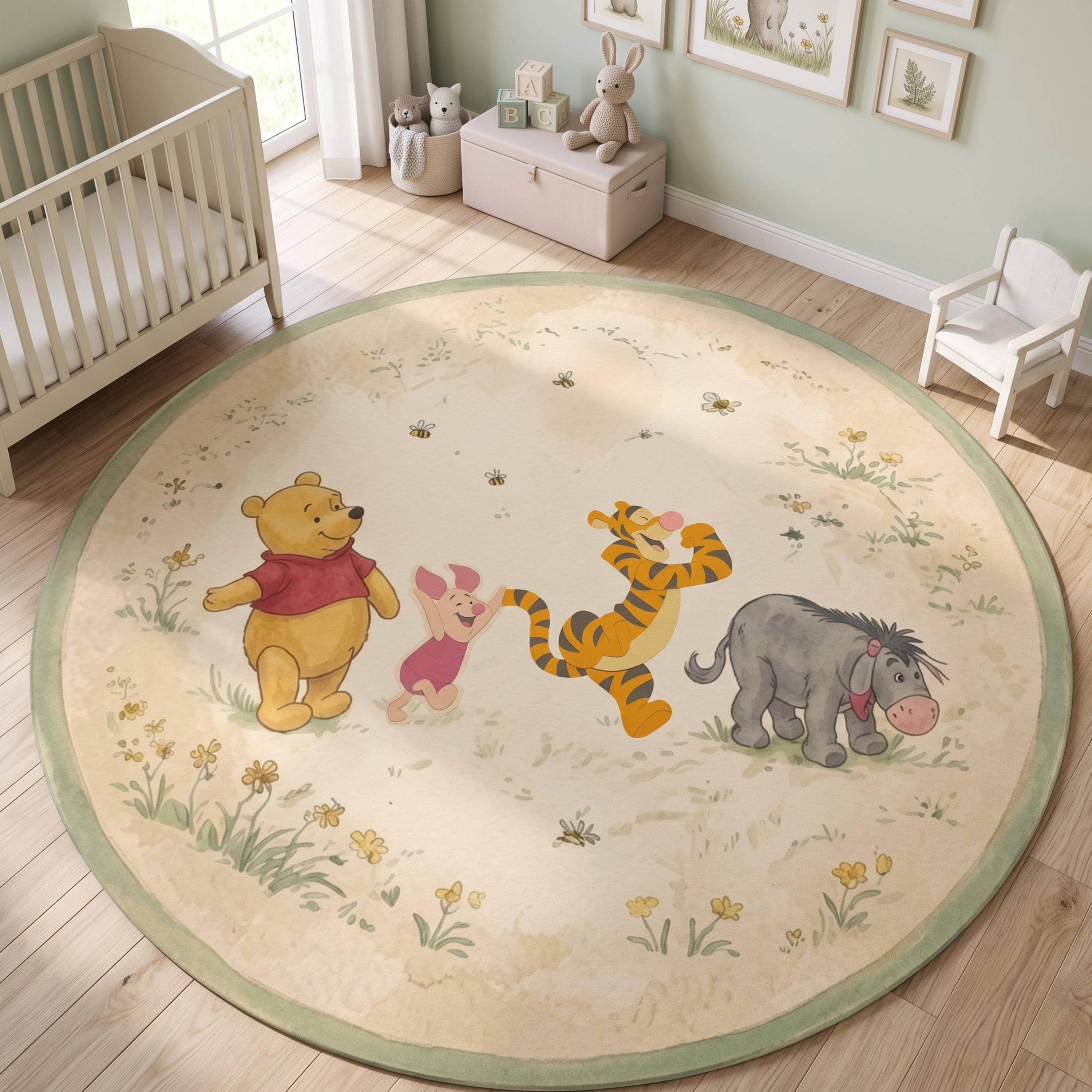 Winnie the Pooh Carpet - Etsy