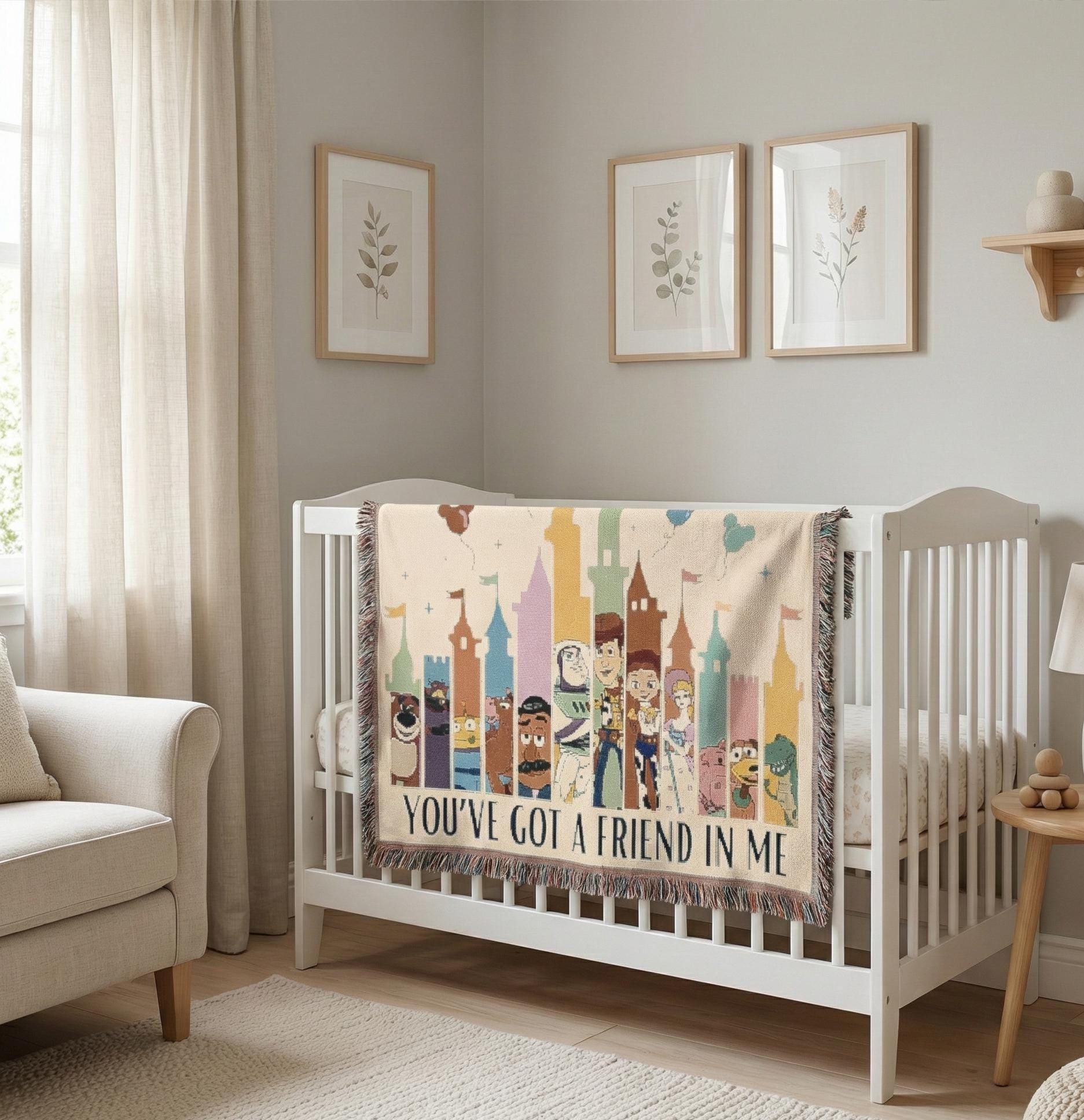 Vintage Toy Story Blanket - Etsy