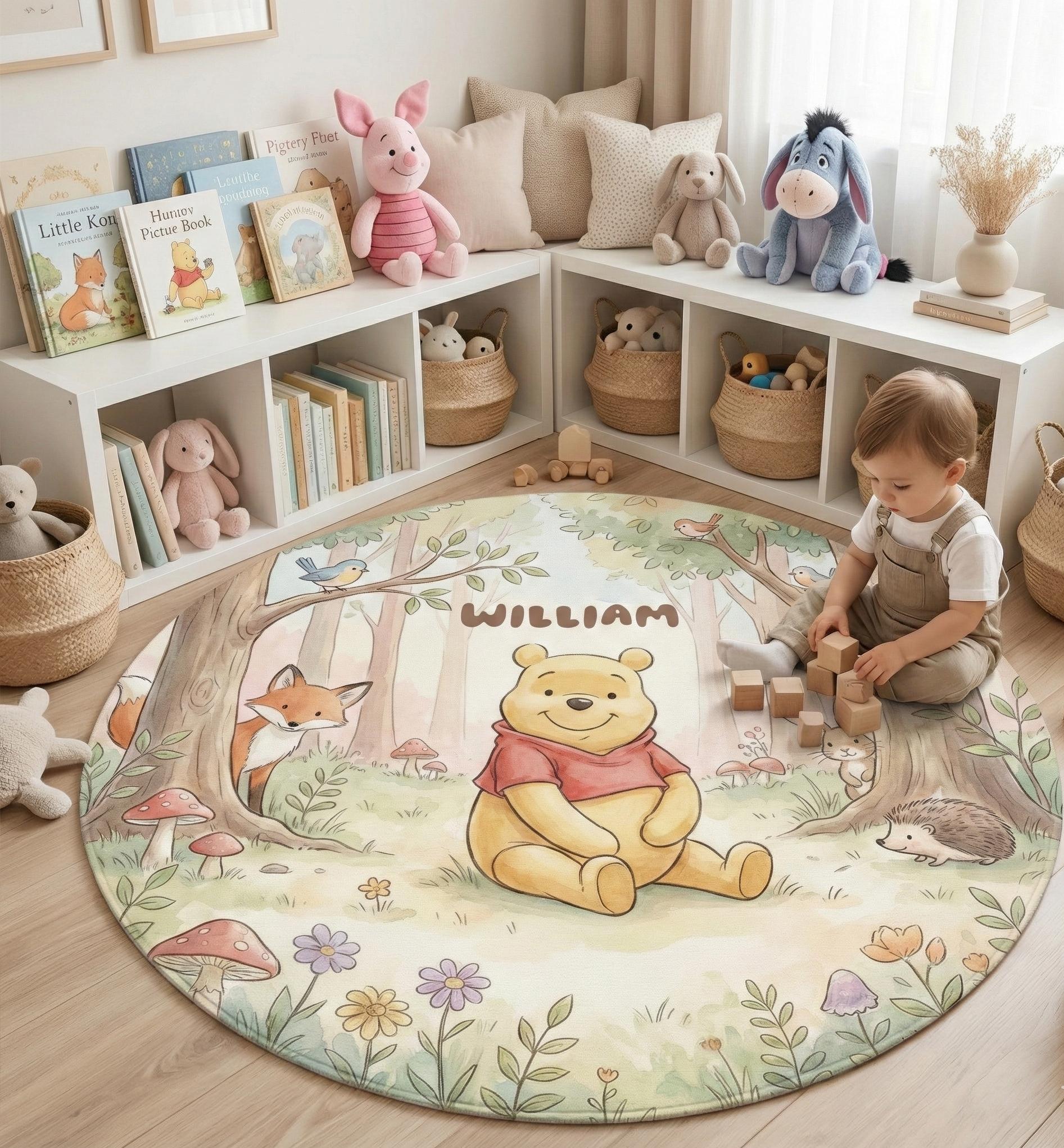 Winnie Pooh Rug - Etsy