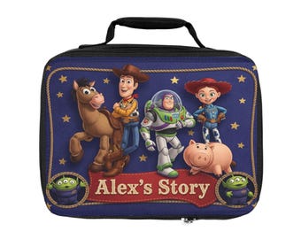 Lancheira Infantil Personalizada com Personagens de Brinquedo