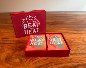 Beat the Heat Card Game Box Travel Storage