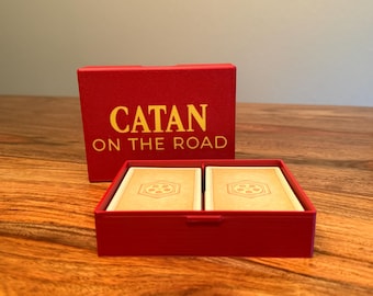 Catan on the Road Game Box Travel Storage