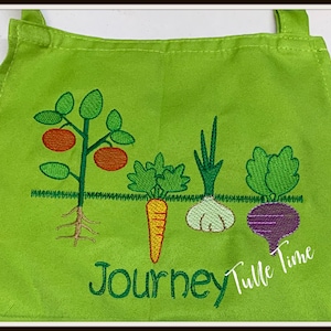 Personalized Gift Gardening Child Apron with Pocket for Boys and Girls, Garden apron, Easter gift