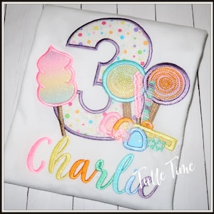 Candy birthday shirt, Lollipop birthday shirt, 2 sweet birthday shirt, Candy store birthday shirt, sweet tooth birthday shirt, candy shop