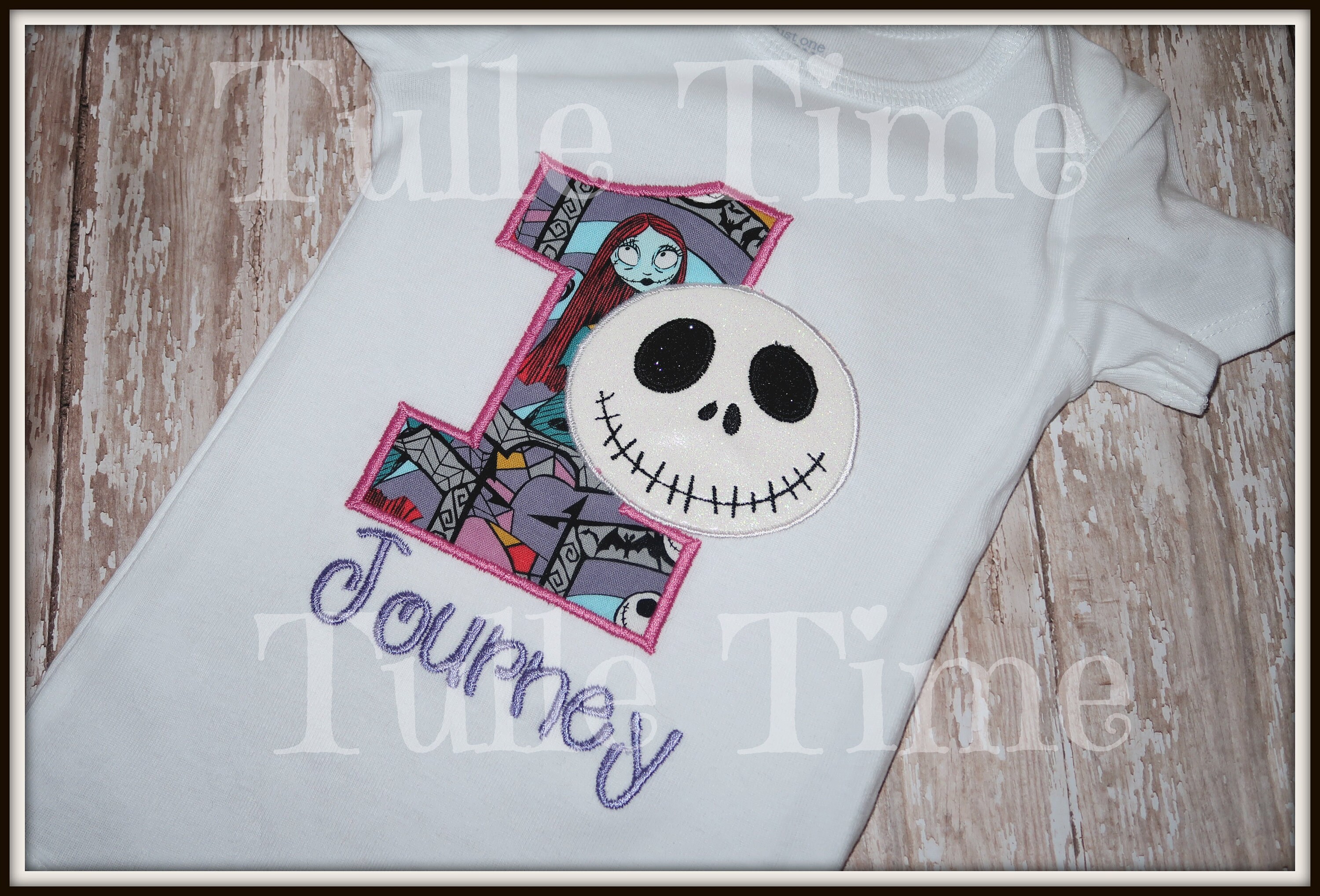 ANY NAME /& AGE JACK NIGHTMARE BEFORE CHRISTMAS - BIRTHDAY CARD PERSONALISED