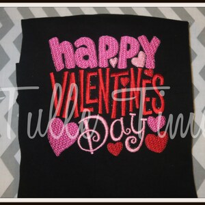 Happy Valentines Day shirt White or Black Long sleeve or short image 1