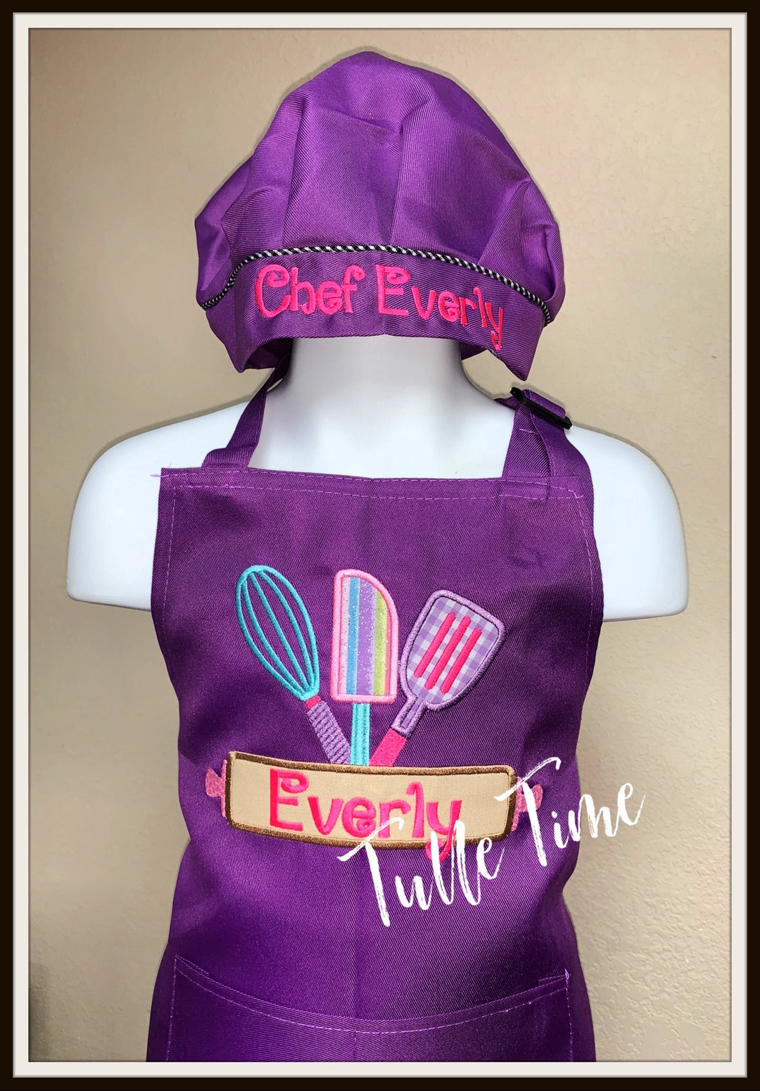 2 Pack Parent & Child Matching Aprons With Pocket - For Cooking, Baking, Painting, Gardening (Adult & Kids Set) - View #12